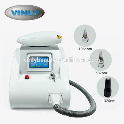 Factory supply Q switched nd yag laser tattoo removal machine